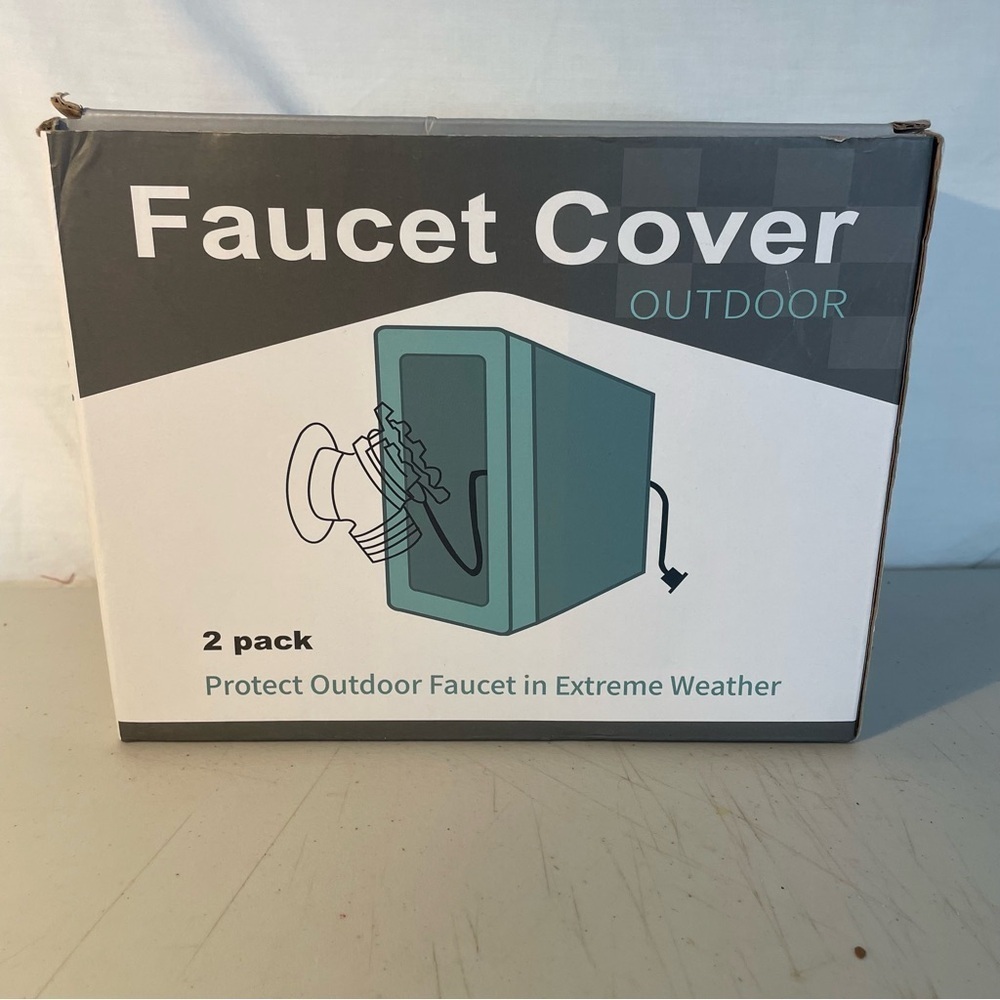 Outdoor Faucet Cover 2 Pack for extreme weather